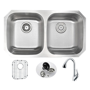 ANZZI MOORE Series KAZ3218-031 Kitchen Sink Kitchen Sink ANZZI